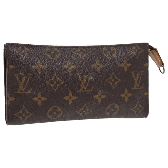 LOUIS VUITTON Monogram Bucket GM Pouch Accessory Pouch LV Auth 81774 - Picture 1 of 16